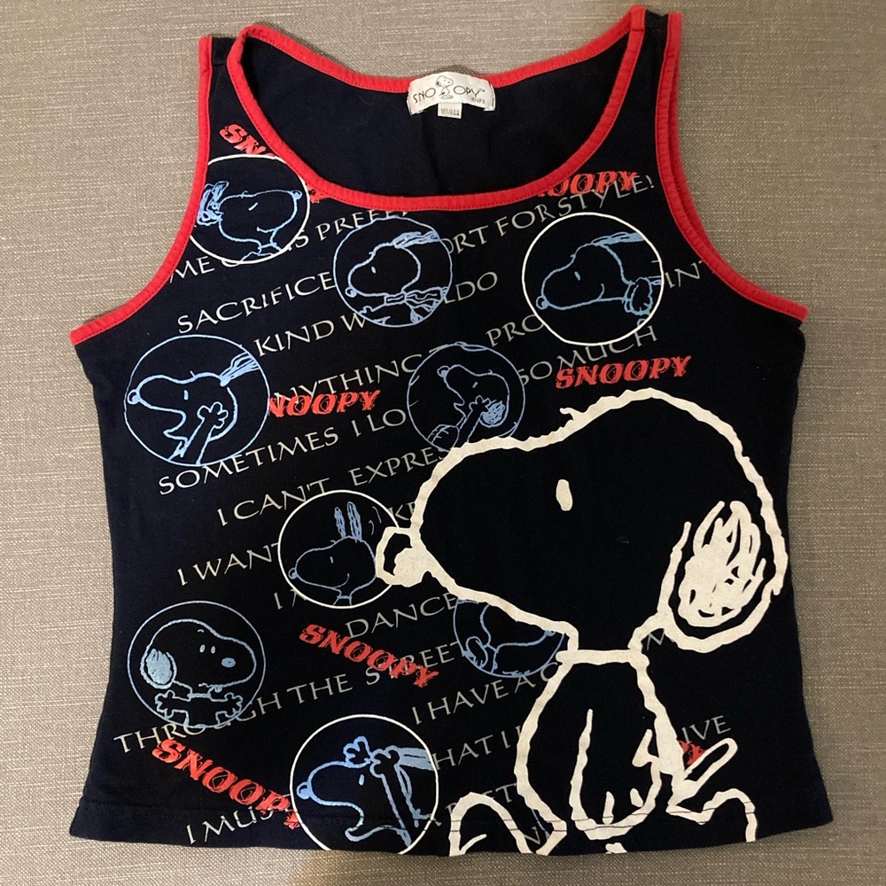 Snoopy Crop Top